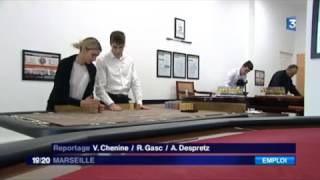 Formation de Croupier à MARSEILLE dans le 19/20 sur France 3