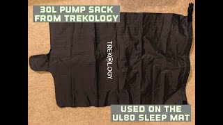 Trekology UL Pump Bag for the UL80 Sleep Mat (Review)