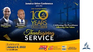 Ja Adventists Online | IAD Centennial Celebration | Sabbath | Online Worship | Jan 8 2022