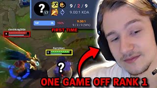 Rank 1 EUW while locking in random champions 😭