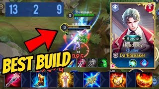 QUILLEN 13 KILLS SOLO RANK - BEST QUILLEN BUILD  | AoV | 傳說對決 | RoV | Liên Quân Mobile