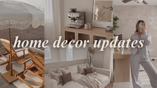 home vlog: coffee corner reveal, rearranging my office + loft, new outdoor furniture \u0026 more!!