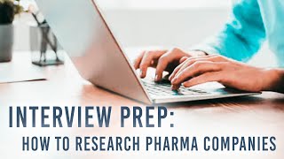 Midyear Series | ASHP Midyear PharmD Fellowship Interview Prep | Research Pharmaceutical Companies