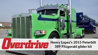 Henry Lopez's 2015 Peterbilt 389 Fitzgerald glider kit