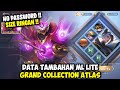 Data Open Grand Collection Atlas Terbaru | Data Tambahan Grand Collection Ml Lite