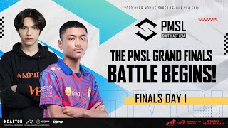 [EN] 2023 PMSL SEA FINALS D1 | FALL | THE PMSL GRAND FINALS BATTLE BEGINS!