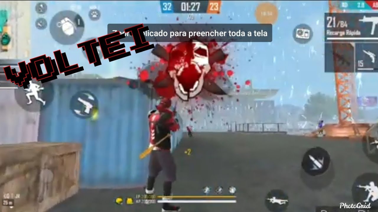 Voltei Free Fire Youtube
