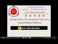 Selenium Python Webdriver Crash Course Introduction