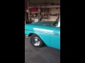 57 chevy stroker start up