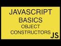 JavaScript Basics Tutorial 11 - Object Constructors
