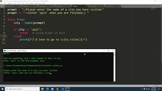 Ch 7 Part 2 Introducing While Loop