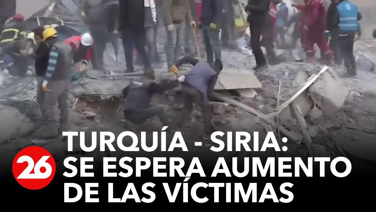 EN VIVO DESDE TURQU脥A | Esperan un aumento considerable en cifras de muertos en las pr贸ximas horas