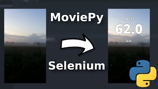Automation with Selenium and MoviePy [Part 1] - 100 days of running