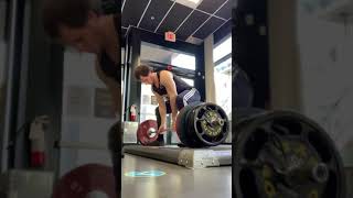 Deadlift 455 lbs raw #shorts