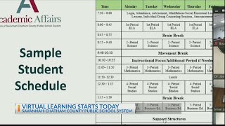 SCCPSS students head back to school online