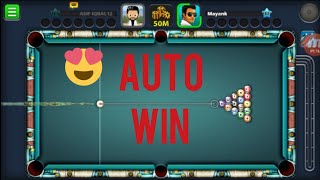 8 ball pool-AUTO WIN HACK( how to win without potting a ball)