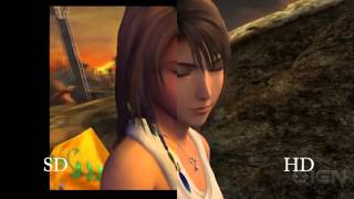 Final Fantasy X SD vs HD Comparison