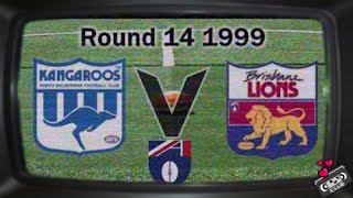 North Melbourne vs Brisbane Round 14 1999