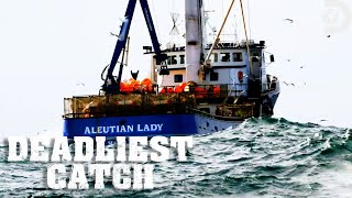 The Aleutian Lady Confronts The Treacherous Bearing Sea | Deadliest Catch | Discovery