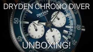 Dryden Chrono Diver Unboxing!