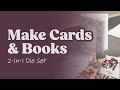 Vibrance of Autumn - Deep in a Book Die Set Tutorial