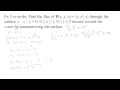 SI-7- A Flux Integral for a Parametric Surface