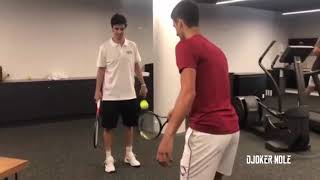 Novak Djokovic FUNNY  Australian Open 2020 HD