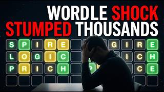 Wordle Shock Today S Puzzle Stumps Thousands Hints Answer Breakdown Explained