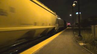 NS 2680 Union Pacific 8615 CP 4422 and 3013 East at Elmwood Park 7/5/12 (HD)