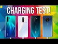 Realme X2 Pro vs Oppo Reno Ace vs OnePlus 7T vs Huawei P30 Pro: Ultimate Charging Test!