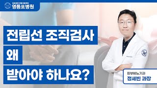 전립선(전립샘) 조직 검사 왜 받아야 하나요?