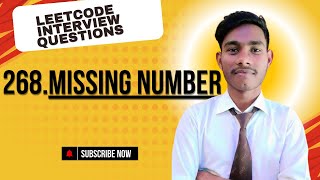 Leetcode 268 Missing Number | Best Explanation with Code |Java Solution