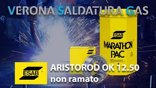 Verona Saldatura Gas - ESAB Aristorod OK 12.50 non ramato