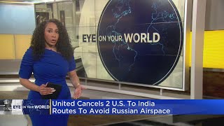 United Airlines Cancels Flights To Avoid Russian Airspace