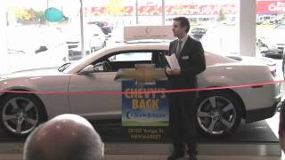 NewRoads Chevrolet Grand Opening in Newmarket, Ontario