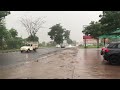 heavy rain at mehsana highway