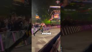 Logan Paul gets ANGRY and breaks a fan's phone at the Royal Rumble. #wwe