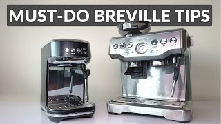 3 Steps for Better Breville Espresso