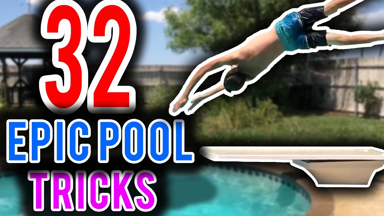 28 Ways To Jump In A Pool Part 2 Youtube