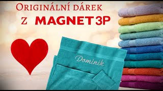 Originální dárek - výšivka na přání na www.magnet3p.cz