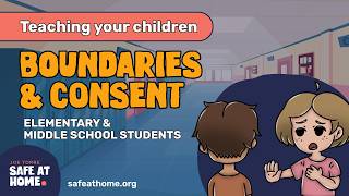 Teaching your children boundaries and consent