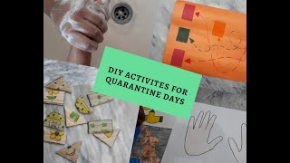 3 DIY Activites for kids during Quarantine | Special Needs | Al Bayan