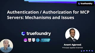 Authorization and Authentication for MCP Servers - Mechanisms and Issues