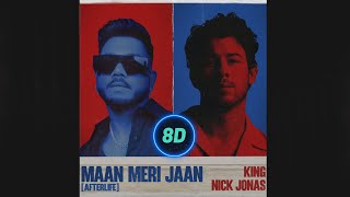 Maan Meri Jaan (Afterlife) 8D Audio | King x Nick Jonas | 8D Pleasure