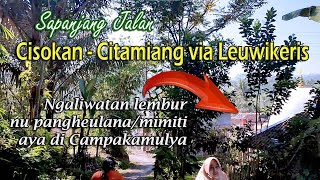 #sapanjangjalan : Cisokan - Citamiang via Leuwikeris [ Ka Sukasirna Bagian #2 ]