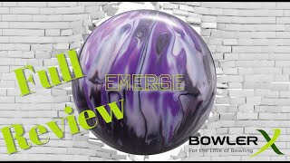 Ebonite Emerge Bowling Ball | BowlerX Full Review with JR Raymond | Is This the Next Best Pearl?