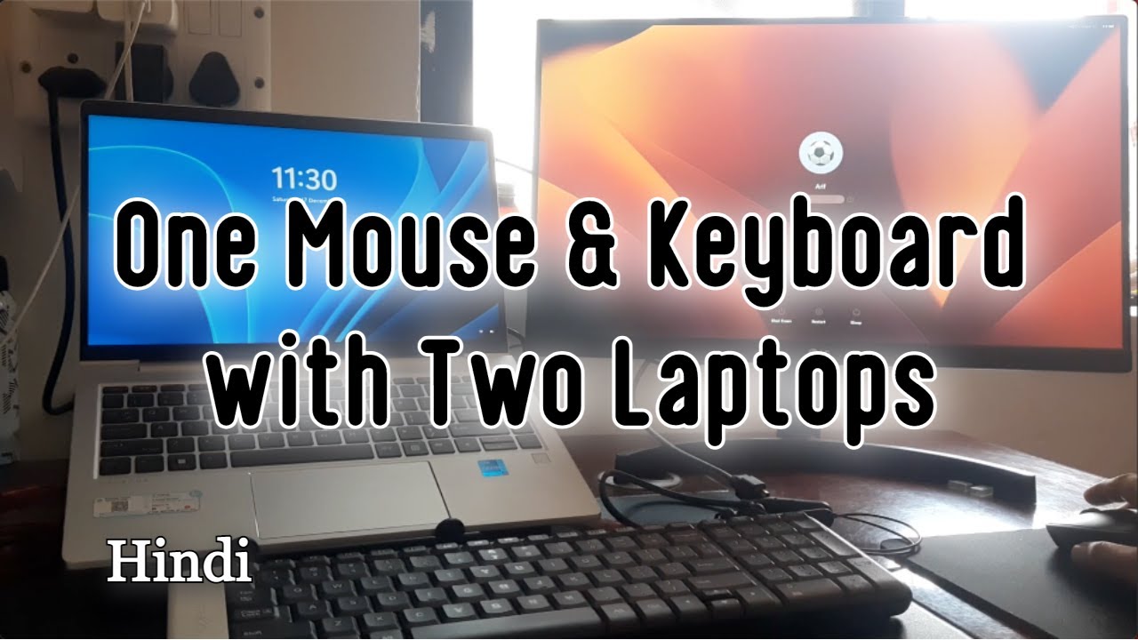 How To Use One Mouse And Keyboard With Two Laptops | Mac | Windows ...