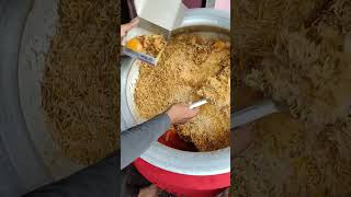 Best chicken Biryani😋 india street food kolkata#shorts #streetfood