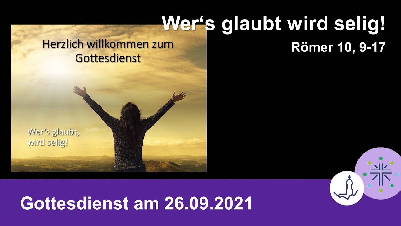 Gottesdienst Am 26.09.2021 - YouTube