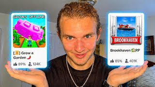 ASMR I tested the MOST viral Roblox games